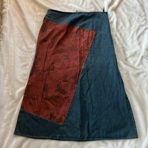 J.Jill Jean skirt
